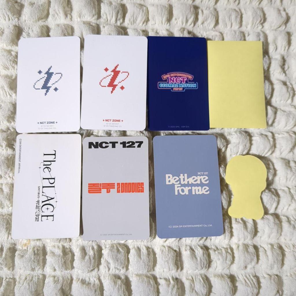 [USED] NCT127 Johnny's Trading Cards NCT ZONE Bonus Bulk Sale