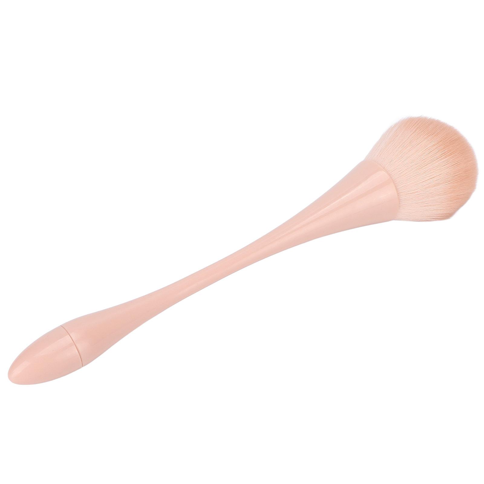 

Кисть для ногтей с мягкой щетиной и длинной ручкой для чистки пудры и румян для макияжа в салоне и дома