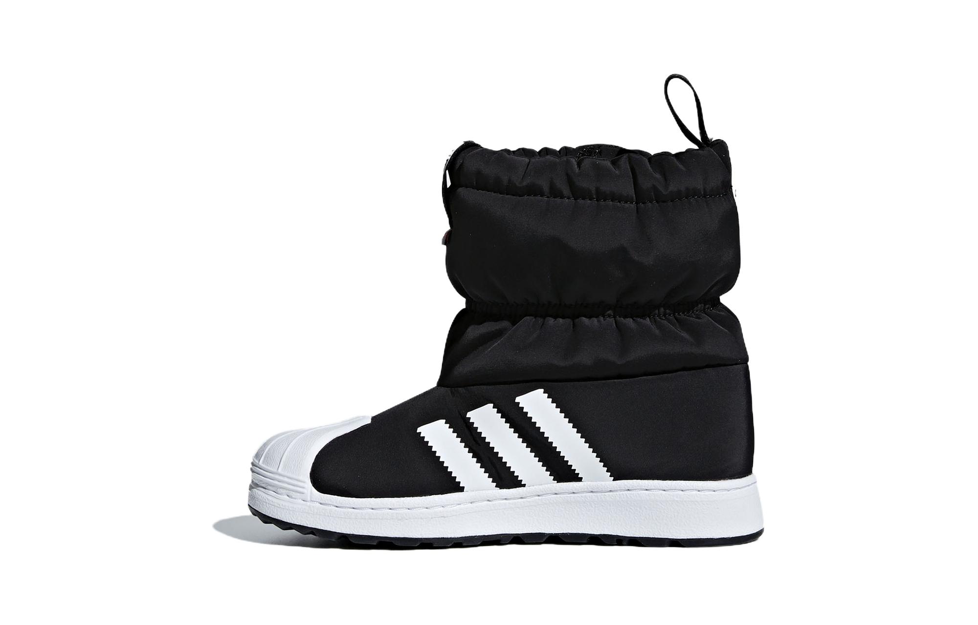 

Adidas Originals Superstar Collection Knee High Kids Boots Black White Children Aged 3 7 Years Old B22507 31