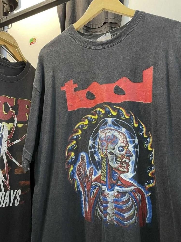 Rock Band × Rock T-shirt × Очень редкая Tool 2001 Группа Черная Унисекс Футболка Унисекс Футболка S