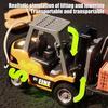 Uzaktan Kumandalı Forklift Oyuncak 1/64 Ölçekli Alaşım Forklift Kamyon Kaldırma Çatal Kancalı Küçük Çocuklar Şarj Edilebilir 2.4GHz RC Simülasyonlu İnşaat Aracı Oyuncak