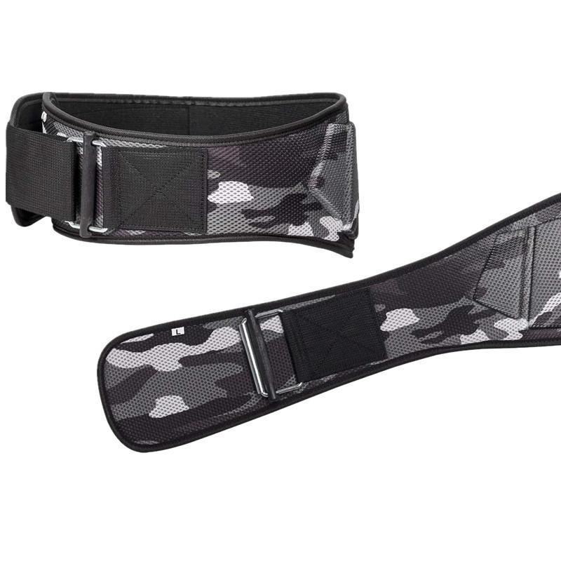 Custom Power Lifting Gym Belt Nylon Waist Trimmer with Self-Locking Feature for Weightlifting