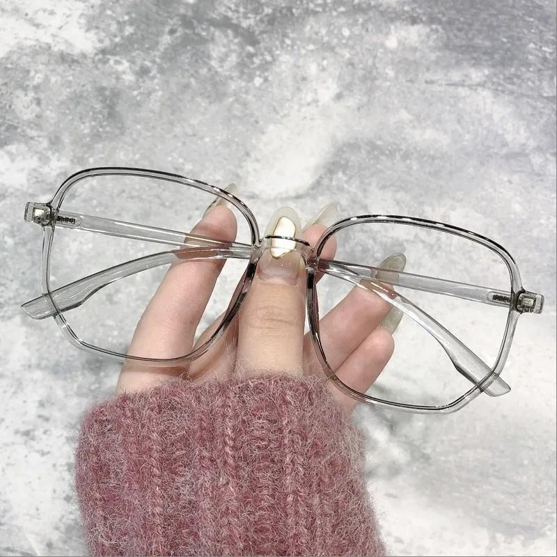 Glasses Fashion Rectangle Spectacles Frame Plastic For Men/Women Glasses