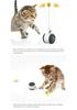 Interactive No-Electric Tumbler Cat Toy with Feather Teaser Stick