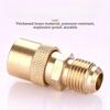 Brass Female Quick Coupling Heat Resistant Hose Barb Coupler  Mold Cooling Systems