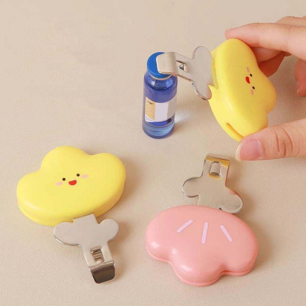 2pcs Decorative Magnets Bottle Opener Multifunctional Refrigerator Corkscrew  Jar Cap Remover