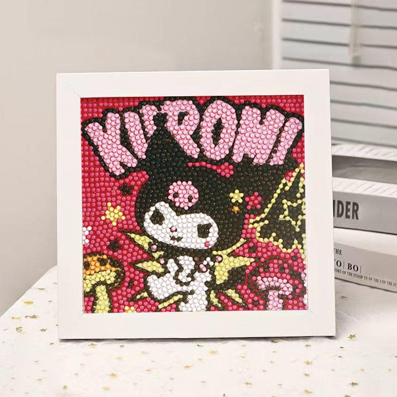 High-End Diamond Painting Diy Van Gogh Starry Sky Cat Creative Handmade Toy Table Decoration Diamond Painting With Frame