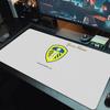 Leeds United Benutzerdefinierter Name Große Größe Mauspads Große Gaming-Tischunterlage Rutschfest für Laptop Tablet Großes Mauspads XXL Matte Mini-PC-Spielmatte Mit Verriegeltem Rand