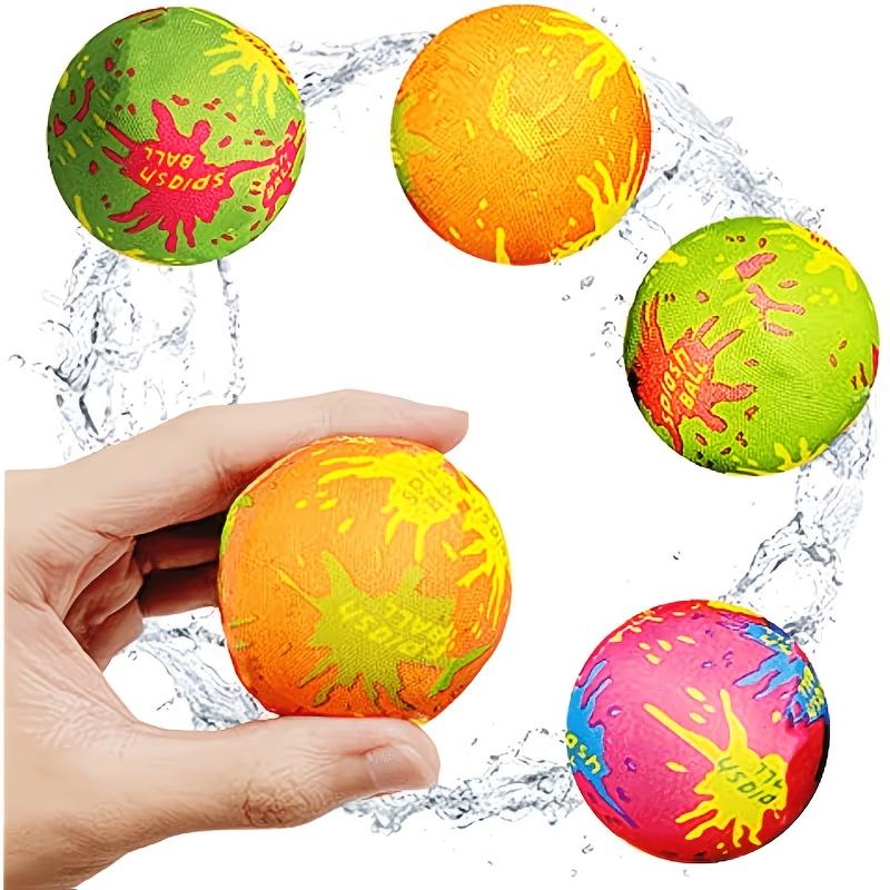 Reusable Fabric Water Balls, 5cm Cloth Water Balloons for Kids, Soft Splash Toys for Outdoor Summer Games, Pool, and Beach
