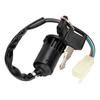 4 Pin Ignition Key Switch 4 Wire Compatible with 50cc 70cc 90cc 110cc 125cc A