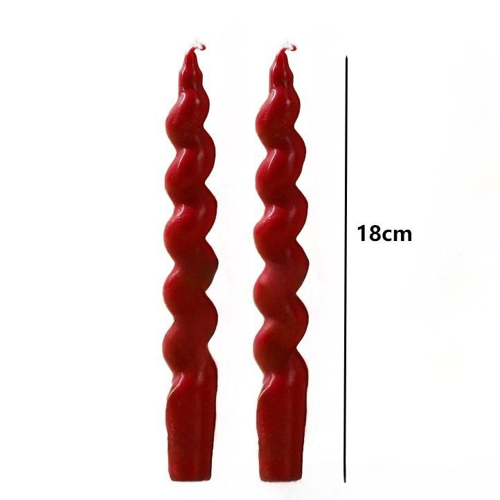 Vintage Wooden Candelabra, Geometric Living Room Decoration for Ambiance