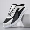 39-46 Outdoor White Half Slipper Platform Shoes for Men's Sneakers Casual Luxus Designer Tênis Masculino Student Shoes for Boy