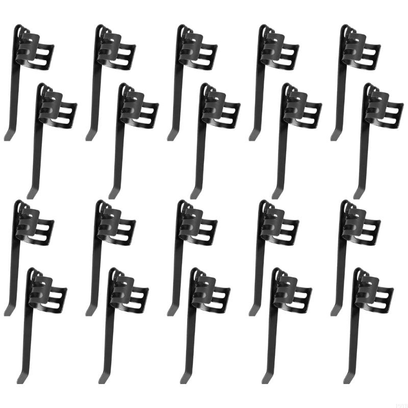 Pack Of 20 Metal Light Clamps For Secure Tool Mounting Global Agreement With Fast Release Plan P9YB