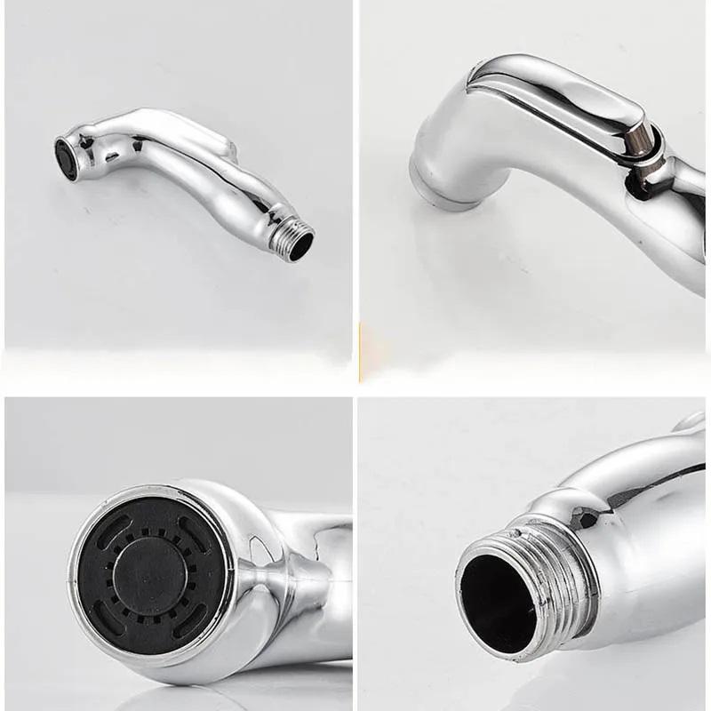 Handheld Bidet Toilet Sprayer Household Bathroom Shower Pressurizing Handheld Sprinkler Bathroom Self-Cleaning Bidet Attachment