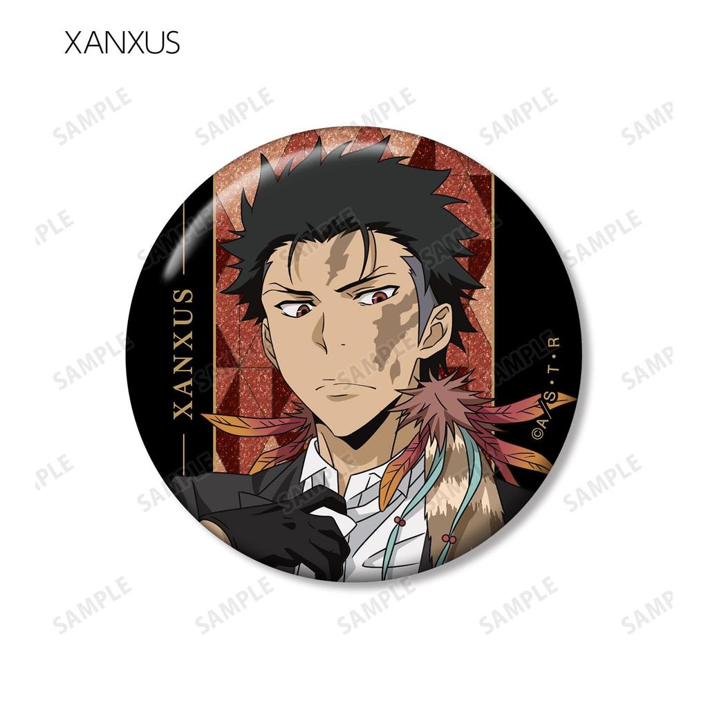 Katekyo Hitman Reborn! Original Illustration Tailcoat Ver. Trading Glitter Can Badges Box of 9