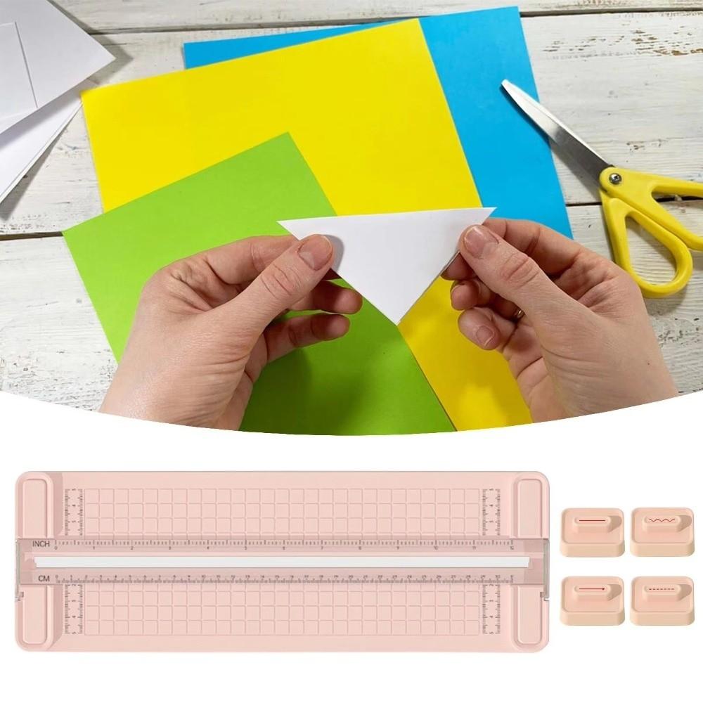 Precision 4-in-1 Paper Cutter Anti-Slip Shredder Multi-functional Craft Paper Cutter  Art Tools