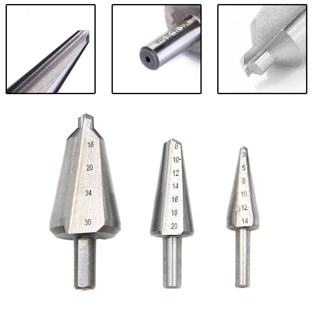 1PC Drill Bit 6/8/10mm Shank Cone Cutter Decoration