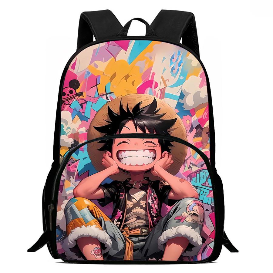 15 Inch One Piece Lightweight School Backpack with Front Pocket, Durable Large Capacity Unisex Daypack for Boys Girls Age 6-10