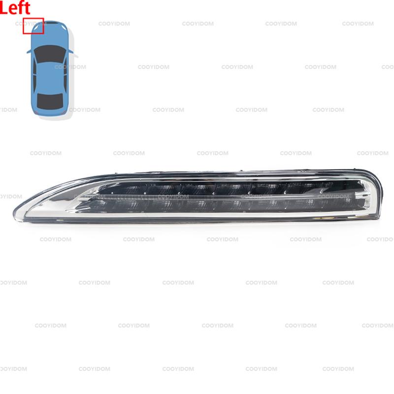 

95863118100 95863118200 Car Front Bumper Daytime Running Light LED DRL Driving Lamp For Porsche Cayenne 2011-2014