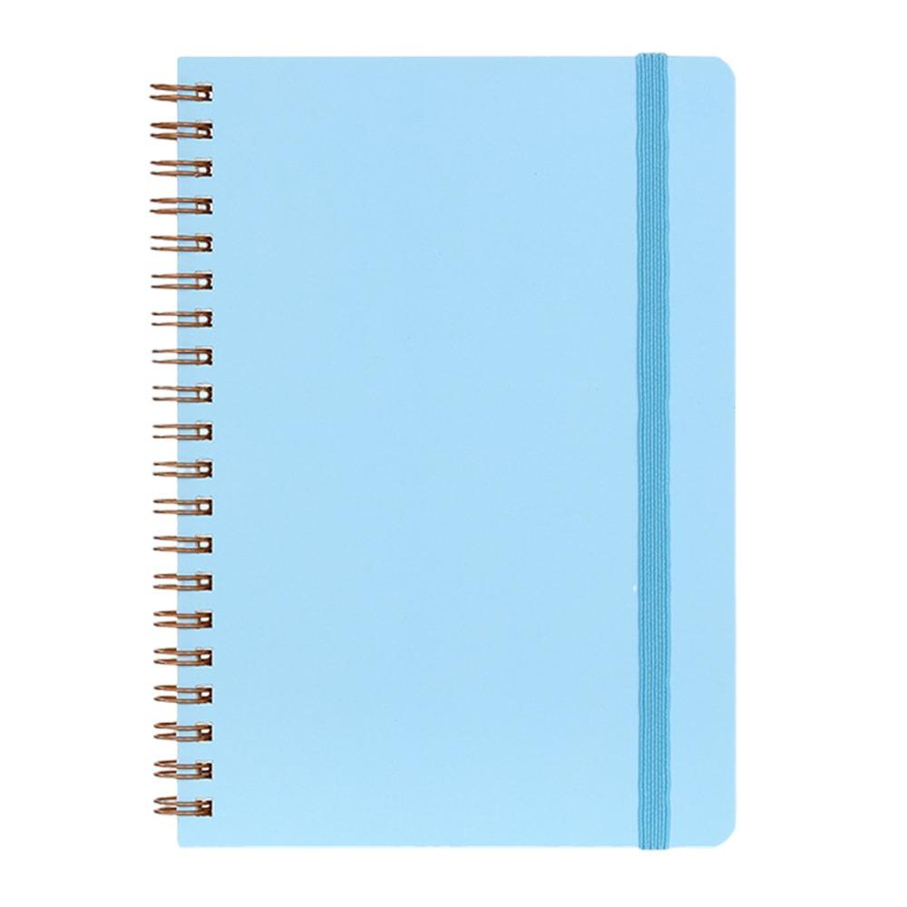 

Strap Design Diary Book B6 Writing Book Simple Memo Pad Students Stationery синий