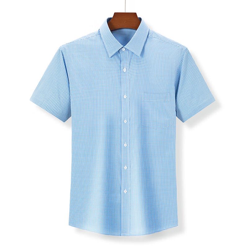 

Firstview Men s Business Casual Short Sleeve Shirt FV25X1527 3XL