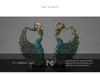 European Luxury Peacock Dancer Resin Ornament for Home and Wedding Decor