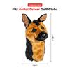 Daphne's Unisex German Shepherd Novelty Headcover, Brown, NA