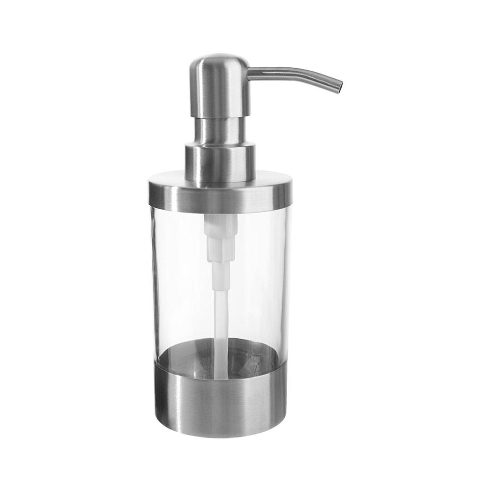 Press Type Manual Shampoo Dispenser 304 Stainless Steel Lotion Dispenser  Bathroom Sink