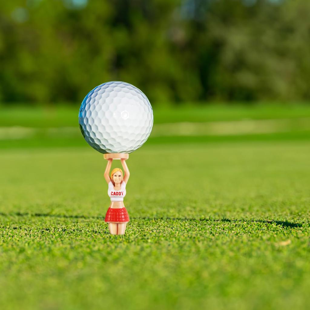 VANZACK Protective Tee Guard for Golf Tees, Long Tees, Plastic,