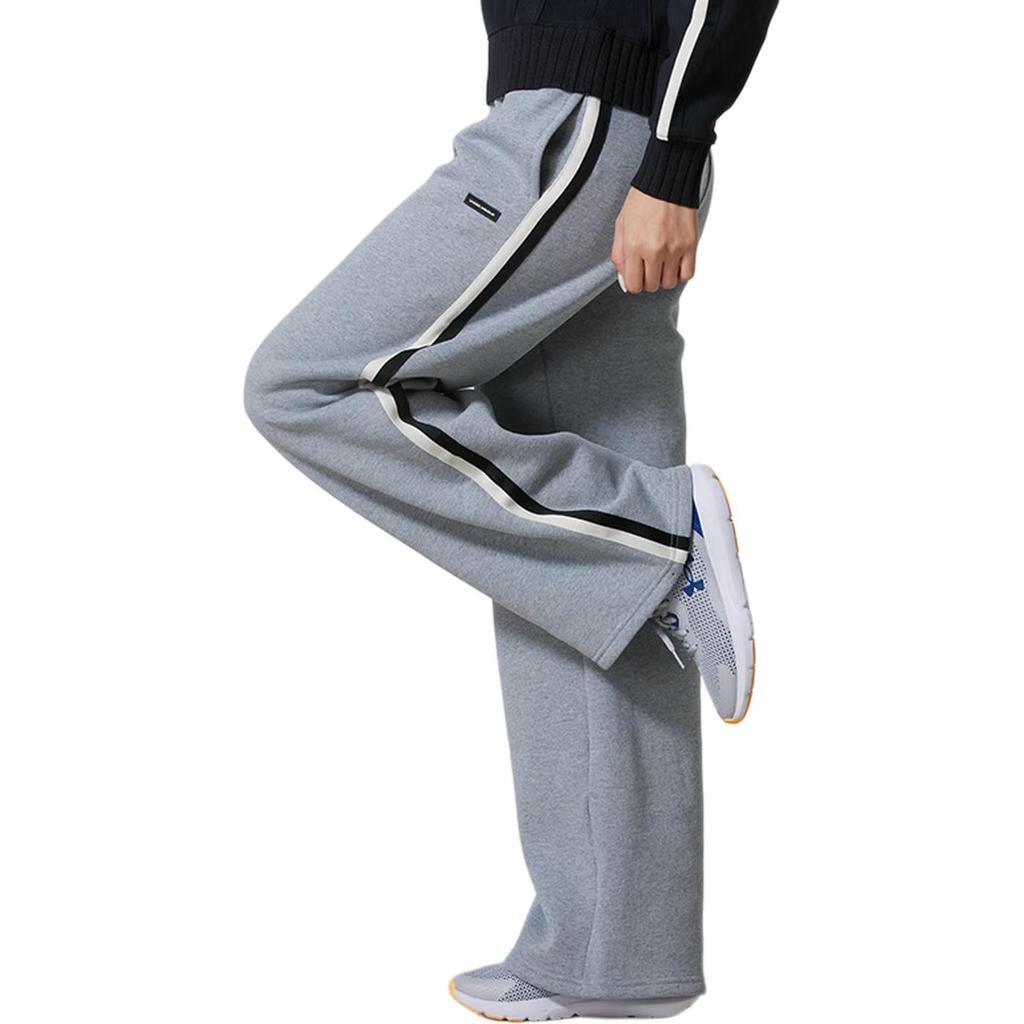 Under Armour Fleece Lined Warm Breathable Comfortable Simple Casual Pants Women bottoms 6004851-011