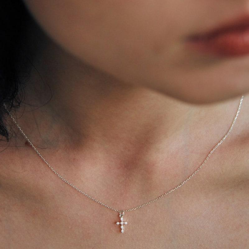 green [925 silver] Un.silver.202 / dawn dew necklace