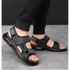 Fashion 2024 Summer Retro Fashion Platform Outdoor Beach Men's Sandals Designer New Soft Sole Casual Driving Men Shoes