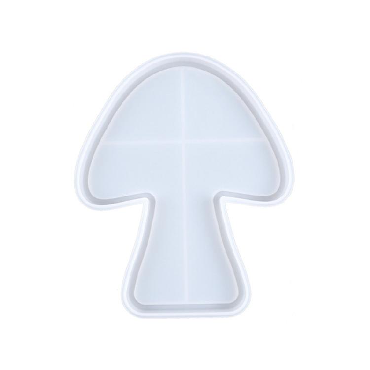DIY Crystal Epoxy Resin Mold Mushroom Coaster Silicone Mould Jewelry Holder Mold 1
