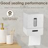 New Induction Toilet Paper Holder ABS Auto Toilet Paper Dispenser Wall Mounted Smart Induction Tissue Box Bathroom Accessories