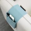 Multipurpose Cotton Linen Hanging Bedside Storage Bag Sofa TV Remote Control Desk Organizer Pockets Bed Holder Pockets