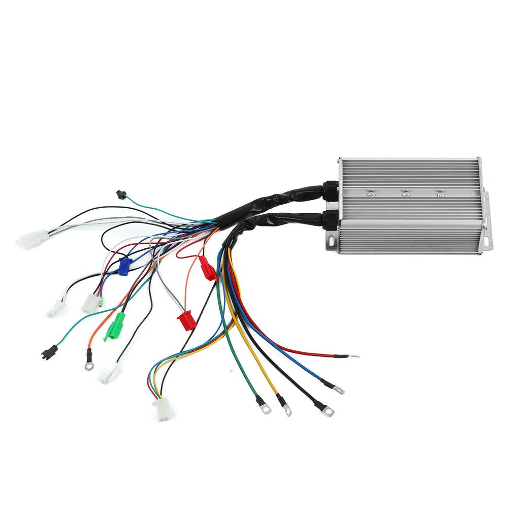 Controller Motor Fără Perii 48V 60V 1500W 18 Tuburi Aliaj Aluminiu Mod Dual Controller Fără Perii Pentru Bicicletă Electrică
