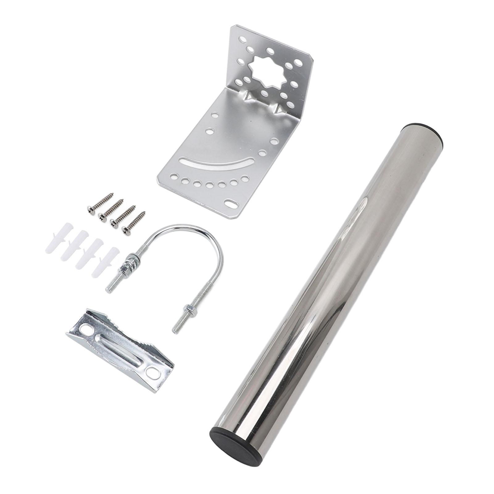 Mounting Kit for Starlink Iron Satellite Internet Antenna Mount Pole Bracket for Roof Wall Ground