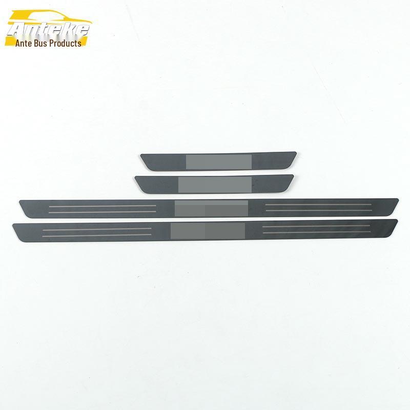 21 Model Stainless Steel Welcome Pedal Trim: Anti-Scratch, Bright Journey Threshold Protector