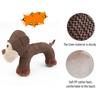 Plush Dog Toy Squeaky Stuffed Animal Dog Chew Toy Cute Animal Design Puppy Teething Toy for All Breeds Relieves Boredom And Anxiety