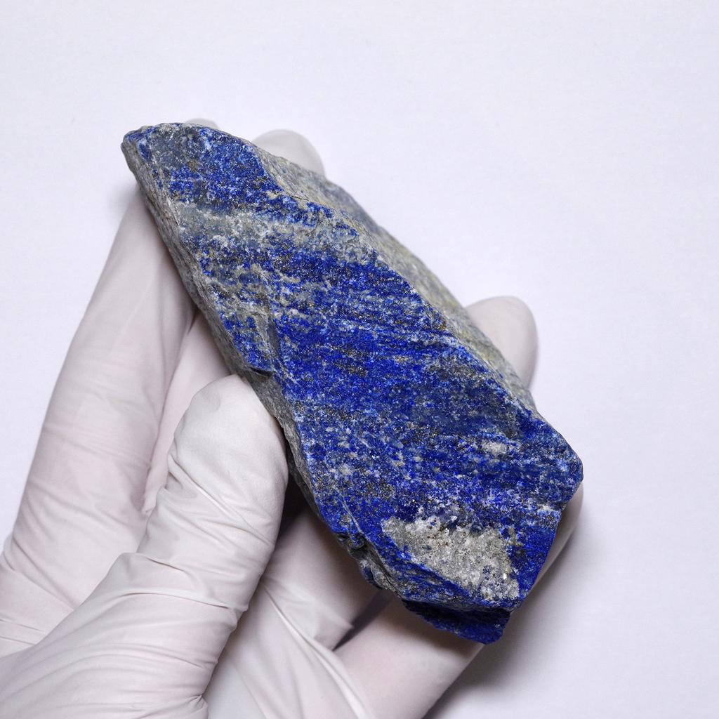 Stone Natural Mineral Lapis Lazuli Specimen Badakhshan [N2 Natural] / (22 "One-of-a-kind" [approx. 362g, 106x65x44mm], Origin Province,