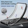 S 24 23 22 21  Plating Transparent Case For Samsung Galaxy S24 S23 S22 S21 Ultra Plus Fe G  Clear Silicone Back Cover