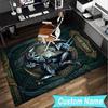 Custom Name Rug Alien Ornate Frame Area Rug Suitable for Indoor And Outdoor,Carpets for Homes, Offices,Living Rooms,Home Decor,Christmas Gift