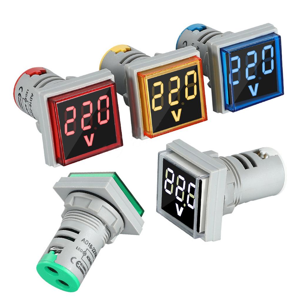 Testador de Tensão Atualizado 50 a 500V Tela LED Digital Voltimetro Monitores de Tensão Detector de Tensão Uso Simples para Casa