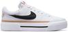 Nike Court Legacy Lift Women's Sneakers (DM7590-100) White/hemp/team Orange/black
