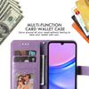 For Samsung Galaxy A17/A26 5G/A16 5G/A16 4G Case Floral Pattern PU Leather Wallet Stand Phone Cover