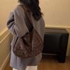 Tasche mit Leopardenmuster Damen Schultertasche mit großem Fassungsvermögen Pendler-Tragetasche Umhängetasche