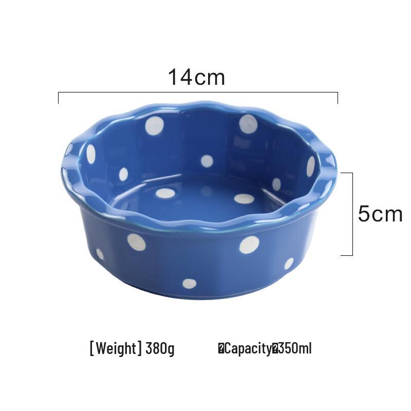 Yipan Polka Dot Ceramic Bowl