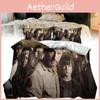 Dead The Walking Series Printed Duvet Cover Pillowcase Bedding Three Set Piece