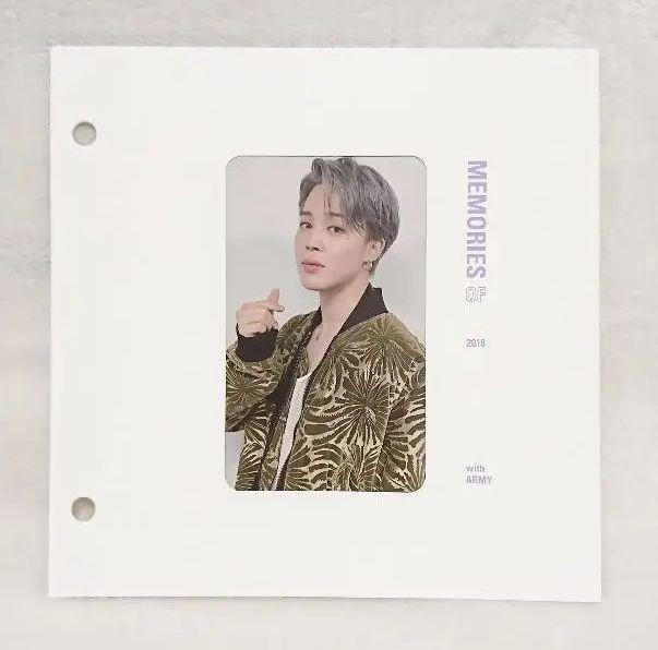 

[USED] BTS Memories 2018 Trading Card Jimin