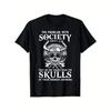 European Size Funny Viking T-Shirt - _The Problem with Society Today..
